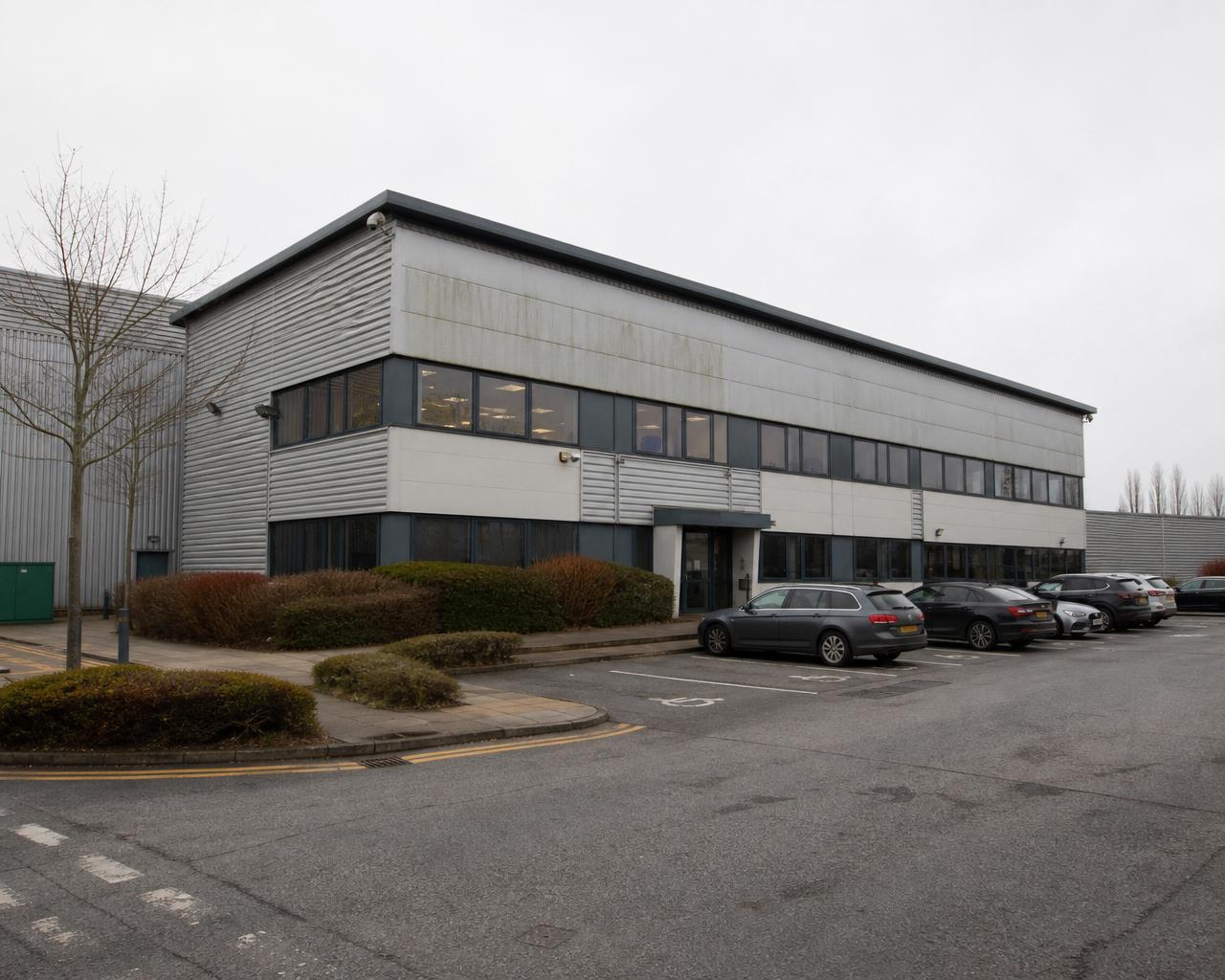 UK manufacturing plant exterior